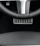 Thumbnail 3 of Универсална алуминиева стелка подложка под педалите 23.5 x 16 cm против плъзгане и износване на оригиналната стелка