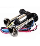 Thumbnail 4 of Тромба клаксон двойна с вграден компресор 12V за кола камион бус автобус трактор и др.