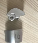 Thumbnail 7 of Комплект 2 Броя Ляво И Дясно Капачета Бутони Копчета За Ел. Стъкла Мерцедес Mercedes E C S GLC CLASS, Хром, Сиви