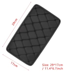 Thumbnail 4 of Универсален кожен калъф подложка за подлакътник на автомобил 29 cm x 17 cm черно