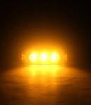 Thumbnail 5 of 12-24V LED ЛЕД Жълта Аварийна Лампа Блиц Светлина Мигаща За Пътна Помощ Платформа с 4 режима