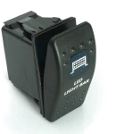 Thumbnail 10 of Копче, Бутон, За Вграждане, за LED Лед Бар, Халоген, Светлини, 12V - 24V, Надпис  LED LIGHT BAR , Синя Светлина