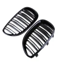 Thumbnail 4 of Двойни Бъбреци Решетки За БМВ 5-Серия BMW E60 E61 Черен Гланц Лак М5 2003 - 2011