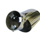 Thumbnail 3 of Универсален накрайник за ауспух, 33-53мм, Дължина 13см, Хром