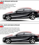 Thumbnail 4 of Универсален спойлер за заден капак карбон карбонов