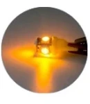 Thumbnail 1 of LED Лед Диодни Крушки За Габарит, Т10 W5W, 5 SMD, 12V, Оранжева