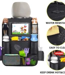 Thumbnail 11 of Мултифункционален органайзер за задната част на предна седалка на автомобил Черен с 10 джоба