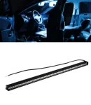 Thumbnail 3 of 65 cm 72W Едноредов Мощен Диоден LED Лед Бар Ултра Тънък Халоген Лампа Прожектор 12V 24V за Автомобил АТВ Джип 4х4 Offroad Камион и др.