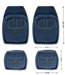 Thumbnail 1 of Универсални гумени стелки тип леген за кола, джип, бус к-кт 4бр.