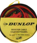 Thumbnail 1 of Кабели за подаване на ток към изтощен акумулатор за автомобил 16мм 220А 2х3м Dunlop