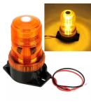Thumbnail 1 of LED Лед Сигнална Аварийна Лампа Маяк Буркан 130mm x 74mm, 12V - 24V, 30 SMD Диода За Трактор, Електрокар, Мотокар, Селскостопански Машини и др.