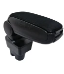 Thumbnail 2 of Нов Подлакътник, Барче за автомобил за Peugeot Пежо 207 SW CC ЦЦ След 2006 с черно текстилно покритие