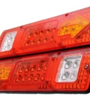 Thumbnail 12 of Комплект LED стопове стоп светлина с мигач задна светлина 12v за камион бус ТИР ремарке каравана 29 x 8 cm