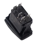 Thumbnail 6 of Копче, Бутон, За Вграждане, за LED Лед Бар, Халоген, Задна Светлина, 12V - 24V, Надпис  TRAY LIGHTS , Синя Светлина