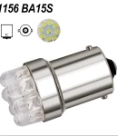 Thumbnail 4 of LED Лед Крушки, Mигач, Стоп, Габарит, Халоген, 9 LED, 1156 BA15S ,12V, Бяла, Оранжева, Червена