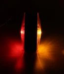 Thumbnail 2 of Комплект от 2 броя ЛЕД LED 24V габарит за огледало ОБЕЦИ за камион Scania Сканиа Volvo Волво MAN Ман DAF Даф Mercedes Мерцедес в оранжево-червено