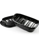 Thumbnail 4 of Двойни Бъбреци Решетки За БМВ BMW E39 1995 - 2003г. Черен Гланц Лак