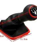 Thumbnail 2 of Tопка Скоростен Лост С Маншон Кожен Кожух За Голф Golf 4 Bora Червена