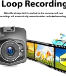 Thumbnail 5 of Видеорегистратор цифрова видеокамера рекордер Full HD 1080 + 32 GB Micro SD Card карта с памет 6.5 х 7 см 12/24V