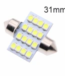Thumbnail 9 of LED Лед Диодни Крушки, 16 SMD 5050 , 31мм, 36мм, 39мм, 41мм, 12V, Бяла Светлина