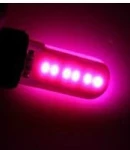 Thumbnail 1 of LED Лед Диодни Крушки За Габарит, Т10 W5W, COB 12-Core, 12V, Лилава, Canbus - Error free , Без грешки