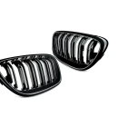 Thumbnail 4 of Двойни Бъбреци Решетки За БМВ BMW F22 F23 F24 F27 E87 2012г.-2018г. Черен Гланц Лак