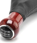 Thumbnail 3 of Tопка Скоростен Лост С Маншон, Кафява, Махагон, Кожен Кожух, Фолксваген Пасат Volkswagen VW Passat B5 B5.5 98-04, 5 скорости