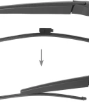 Thumbnail 3 of Комплект задна чистачка с рамо и перо 350mm за BMW 3-та серия E91 Комби