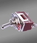 Thumbnail 4 of ЦК ключ превключвател с 2 позиции ОN-OFF 15A с 2 извода