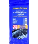 Thumbnail 5 of Мокри кърпи за почистване на пластмасови части и табла с блестящ лъскав ефект 20 броя Goodyear Гудиър