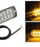 Thumbnail 1 of 12 LED ЛЕД Аварийна Лампа За Пътна Помощ, Жълта Блиц Светлина, Мигаща!