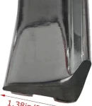 Thumbnail 3 of Универсален спойлер за заден капак черен мат 150см х 35мм