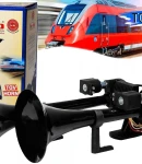 Thumbnail 8 of Тромба клаксон TGV HI-DO с две мелодии за камион бус ван трактор 24V 135db