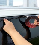 Thumbnail 6 of Самозалепваща лайсна протектор за врати прозорци странични огледала предна броня 10мм х 15м