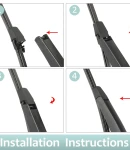 Thumbnail 4 of Комплект задна чистачка с рамо и перо 287mm за VW PASSAT B5 Комби