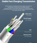 Thumbnail 6 of Кабел Phone Planet USB Type-C 1.2m