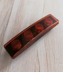 Thumbnail 6 of 1бр Оранжев преден габарит LED сенник маркер за Скания Scania - 180mm x 40 mm с букса