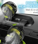 Thumbnail 8 of Двоен вентилатор с 2 степени 12V Ø10.5см