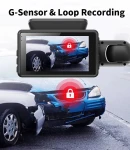 Thumbnail 12 of Авторегистратор видeорегистратор записваща видеокамера за автомобил Full HD 1080P 2 камери + 32 GB Micro SD Card карта с памет 85 x 50 mm