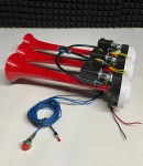 Thumbnail 6 of Музикална тромба клаксон HI-DO Baby Shark и още 12 мелодии за бус ван автомобил 12V 125d