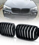 Thumbnail 9 of Двойни Бъбреци Решетки За БМВ BMW X3 X4 FACELIFT F25 F26 2014 - 2017г. Черен Гланц Лак
