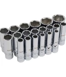 Thumbnail 3 of 20 части - Комплект високоякостни, професионални шестостенни вложки - с дълбок XI ON вътрешен профил - Neilsen Tools