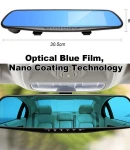 Thumbnail 8 of Авторегистратор видеорегистратор oгледало за обратно виждане с предна камера и камера за заден ход Full HD 1080P, 12–24V