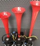 Thumbnail 10 of Музикална тромба клаксон HI-DO Baby Shark и още 12 мелодии за бус ван автомобил 24V 125d