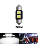 Thumbnail 4 of LED Лед Диодни Крушки, 2/3/4 SMD 5050 , 31мм, 36мм, 39мм, 41мм, 12V, Бяла Светлина, Canbus, Error Free, Bez Грешки