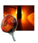 Thumbnail 1 of 1 брой ЛЕД LED габарит за огледало ОБЕЦИ за камион 12-24V Scania Сканиа Volvo Волво MAN МАН DAF ДАФ Mercedes Мерцедес в оранжево