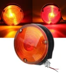 Thumbnail 8 of 1 брой ЛЕД LED 24V габарит за огледало ОБЕЦИ за камион Scania Сканиа Volvo Волво MAN Ман DAF Даф Mercedes Мерцедес в оранжево-червено