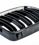 Thumbnail 4 of Двойни Бъбреци Решетки за БМВ BMW E46 Преди Фейслифта 1998-2001 Черен Гланц