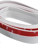 Thumbnail 2 of Универсален спойлер за броня и прагове бял карбон 5см x 2.5м