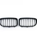 Thumbnail 4 of Бъбреци Единични Решетки За БМВ BMW F30 F31 Черен Гланц Лак М3 2012+